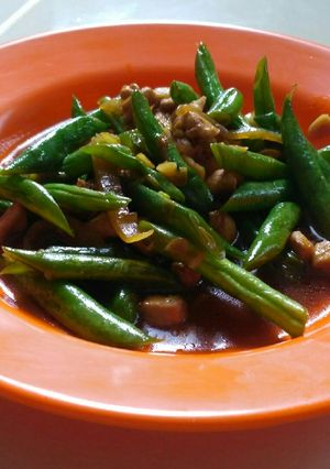 Foto resep Tumis Buncis Ayam eenaak... 😋