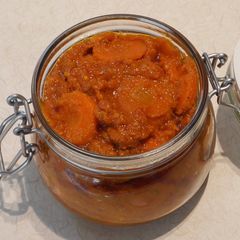 A picture of Carrot 🥕 pickle.