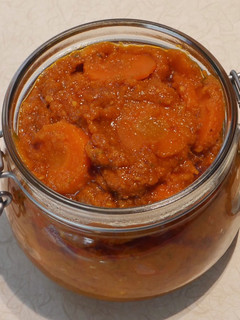 A picture of Carrot 🥕 pickle.