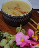 Parsnip soup with potatoes