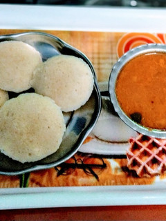 A picture of Instant rawa idli and Sambhar recipe.