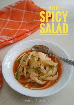 Foto resep Keto Spicy Salad