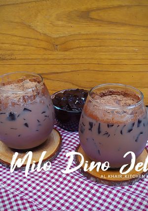 Resep Milo Dino Jelly A.K.A Buko Milo oleh Al Khair_kitchen - Cookpad