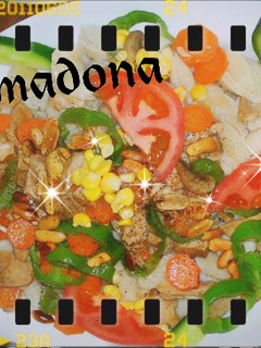 صورة لوصفة معكرونه الصدف بالخضار 🍝🌿🍅🍄🌽