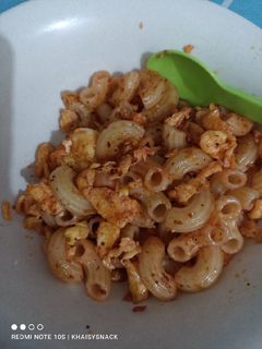 Foto resep 84. MakLor (makaroni telor)