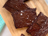 Brownies de cacao sin lácteos
