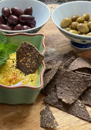 A picture of Quick Hummus for Appetizers.