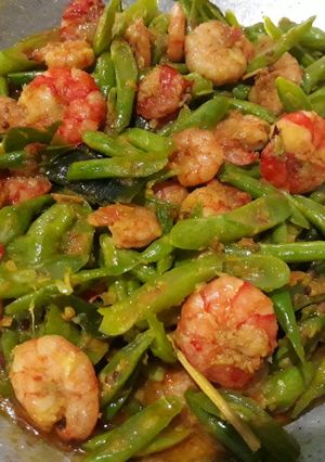 Foto resep Udang Buncis Pedas