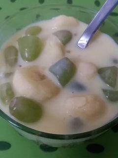 फ्रूट कस्टर्ड (Fruit custard recipe in hindi) रेसिपी मुख्य फोटो