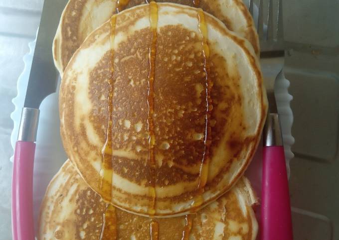 Vanilla american pancakes Recipe