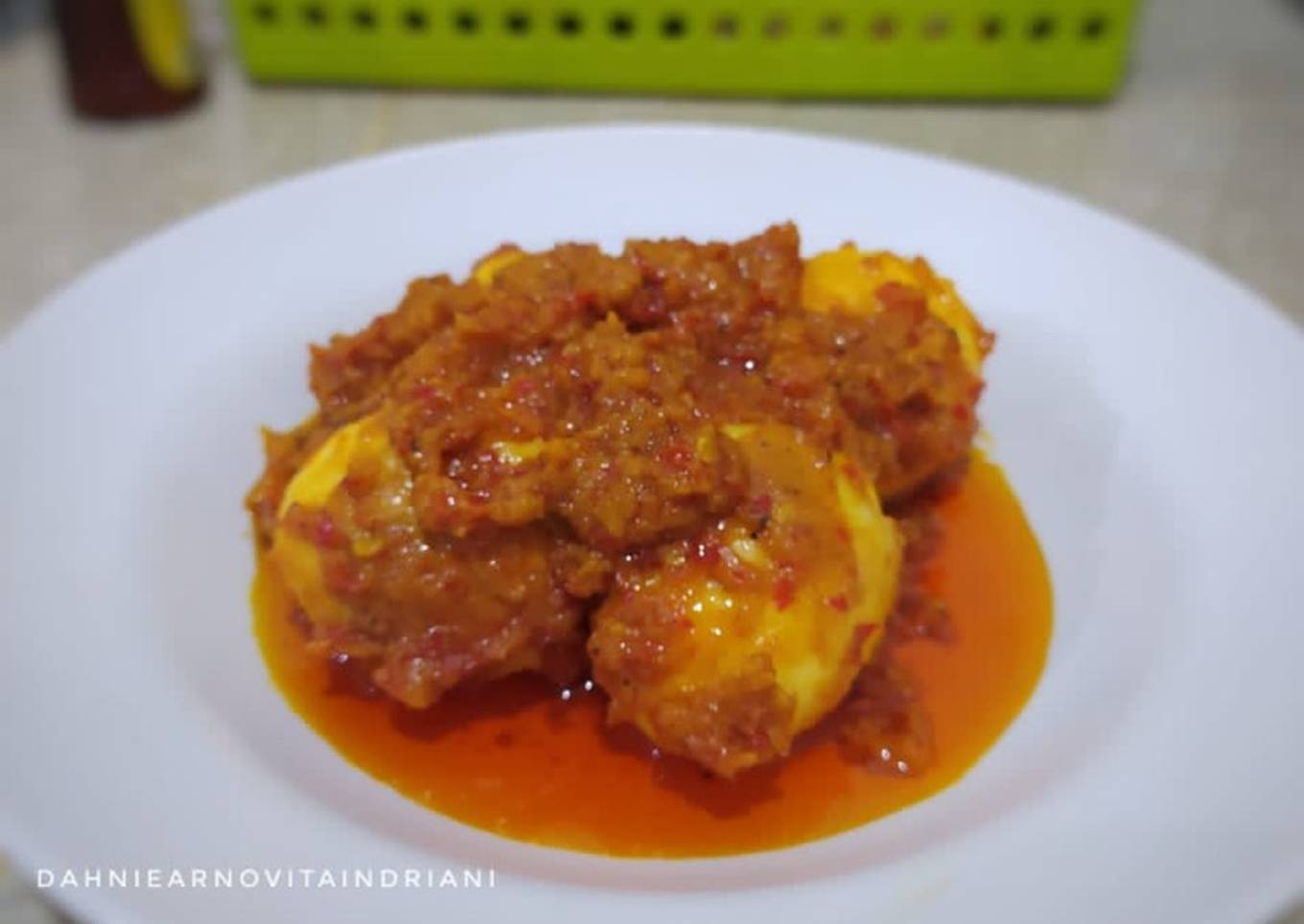 Rendang Telur