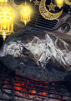 صورة لوصفة قصديرة الدجاج والبطاطا على النار 🔥