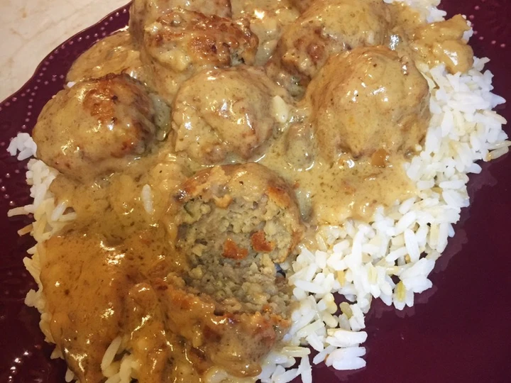 Easy Ways Make|Recipe} Crazy Easy Crockpot Meatballs &amp;amp; Gravy 🤪 the Delicious