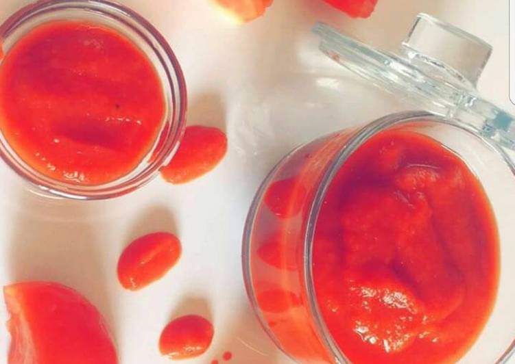 Homemade Tomato Sauce/Ketchup