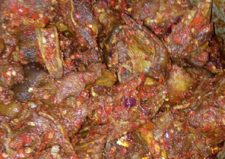 Easiest Way to Prepare Quick Pepper goat