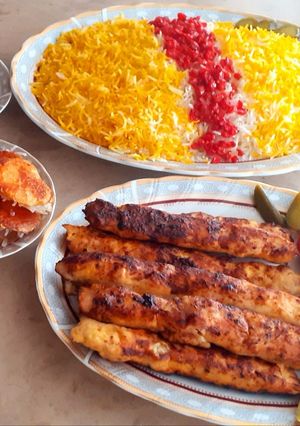 عکسی از دستور کوبیده مرغ