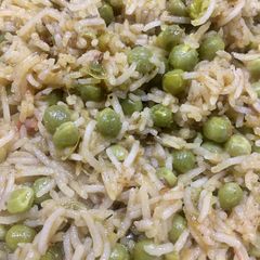 Matar wale rice A picture of Matar wale rice.