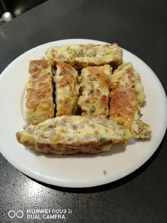 Easy Steps Make Recipes Egg with Pork the Can Spoil the Tongue Tasty.