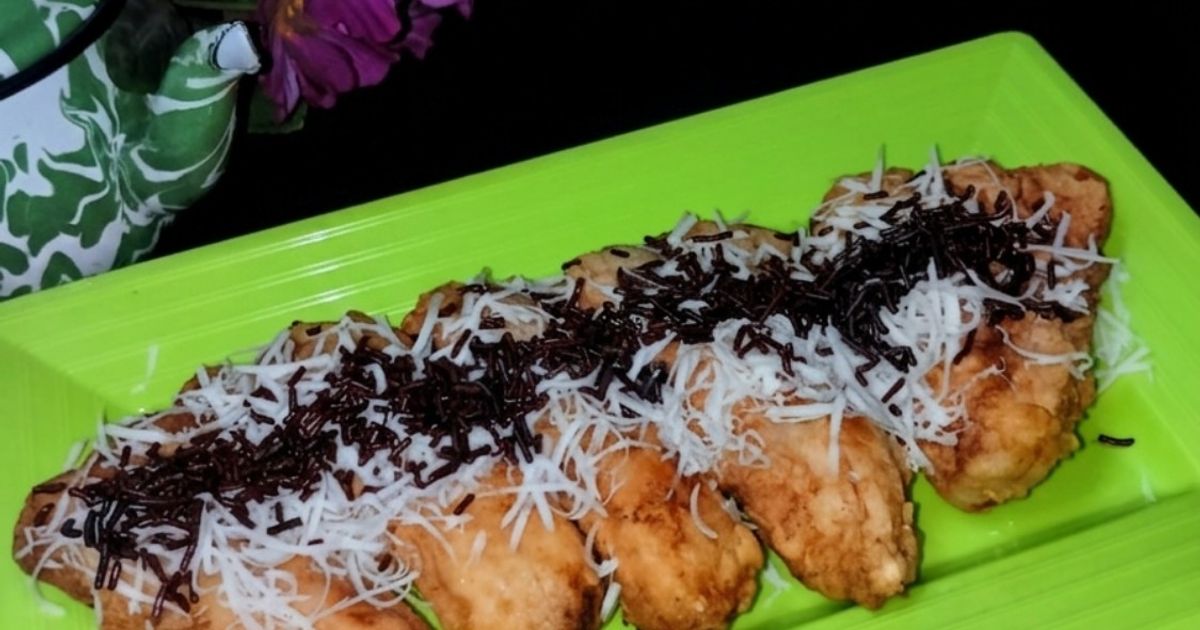 Pisang Goreng Crispy Tabur Meses Keju