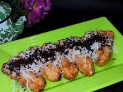 Gambar pisang goreng meses keju