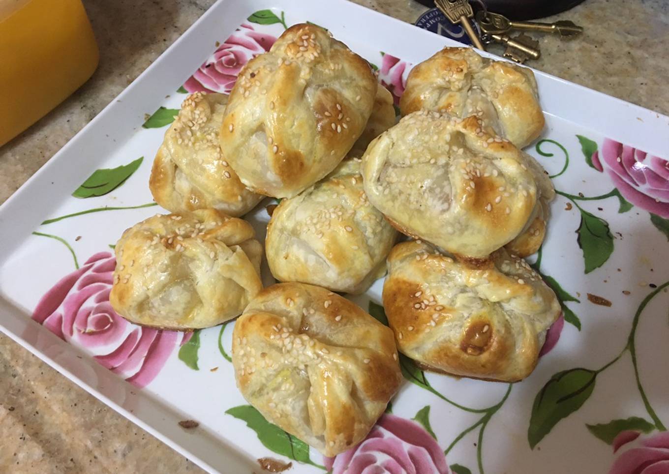 Empanadas de queso c/ membrillo y batata