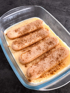 Una foto de Natillas con bizcochos de soletilla en Thermomix