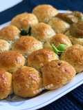Grape-Shaped Condensed Milk Bread
