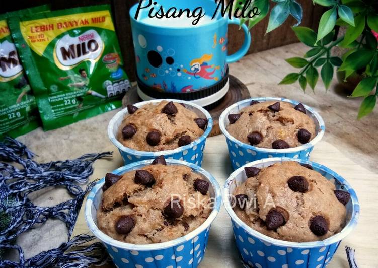 Muffin Pisang Milo