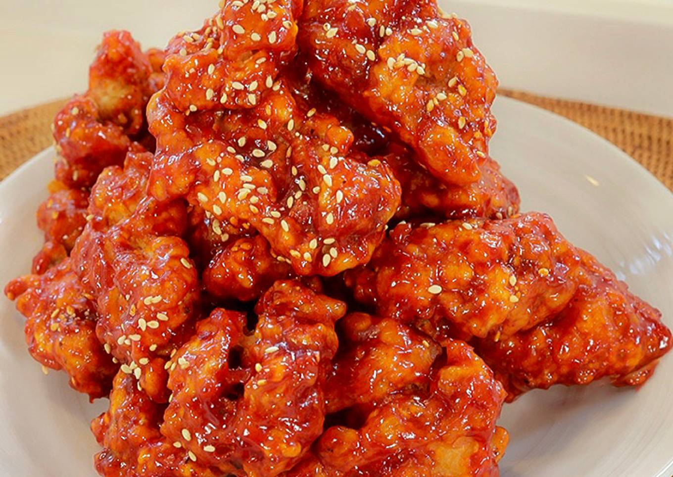 Resep Ayam Goreng Korea | Pedas Manis