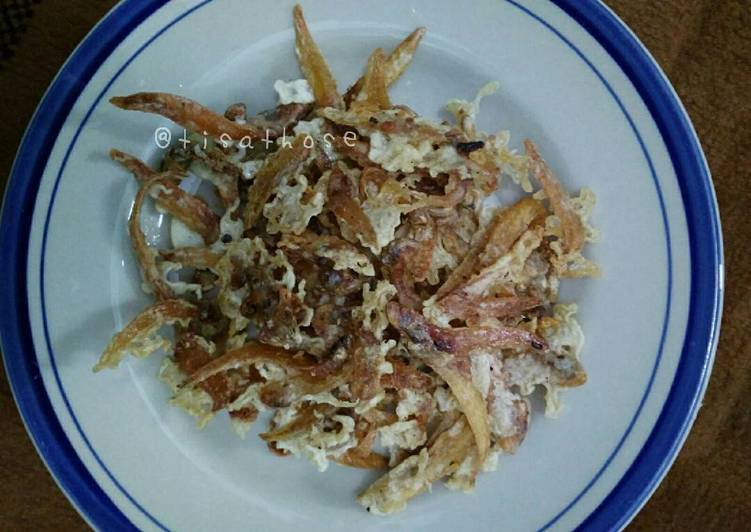 Teri goreng crispy ala Those