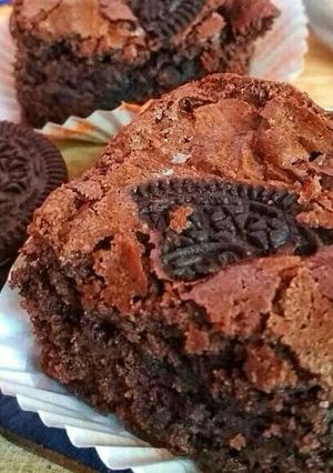 Foto resep Brownies Panggang Oreo