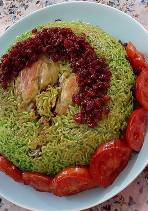 عکسی از دستور ته انداز مرغ