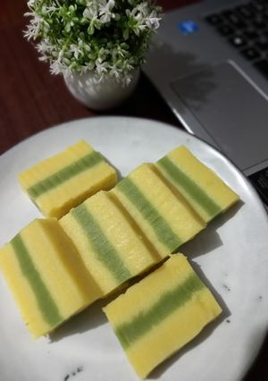 Foto resep Talam Jagung Pandan