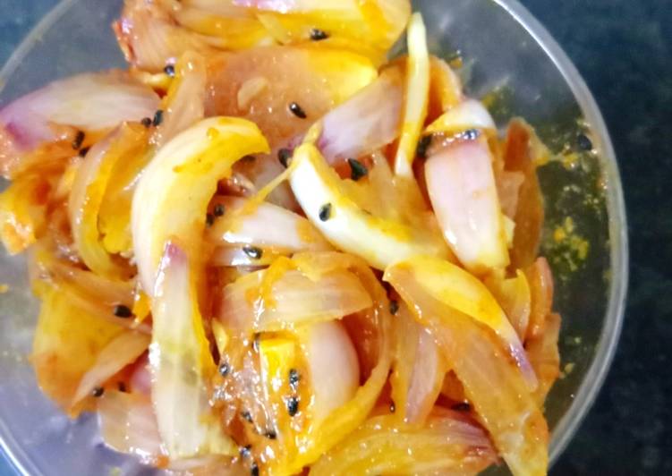 Step-by-Step Guide to Prepare Super Quick Homemade Onion pickle