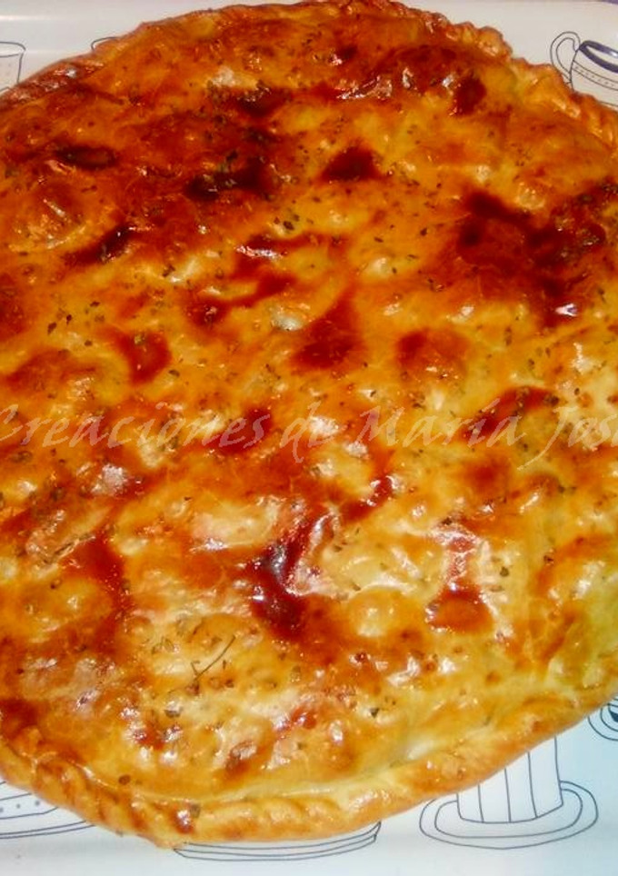 Una foto de Empanada de berenjenas