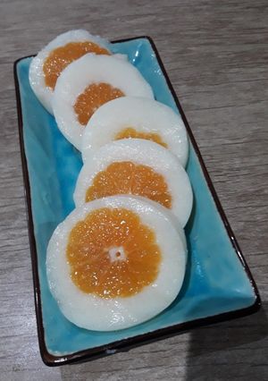 عکسی از دستور ژله نارنگی