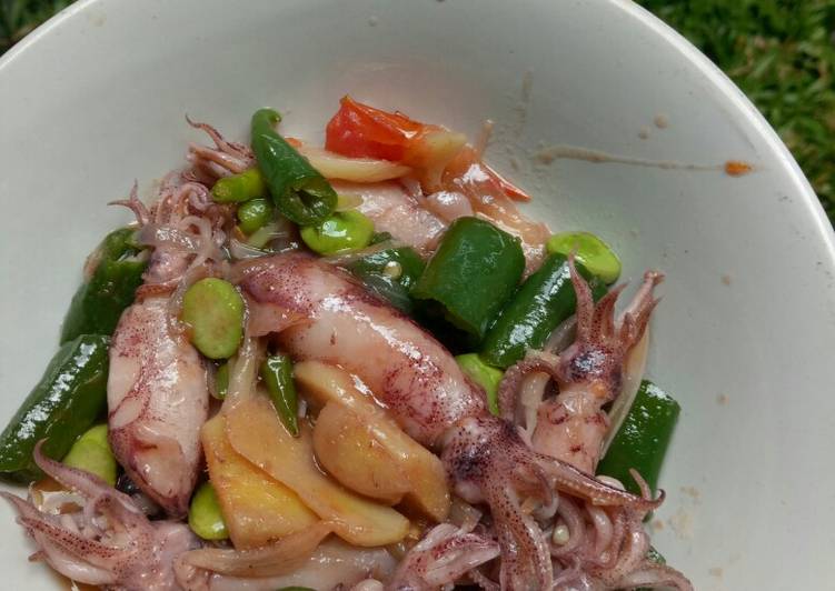 Resep Oseng Cumi mini rasa mami, Enak