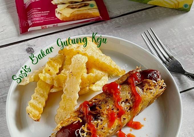 Langkah Mudah untuk Membuat Sosis Bakar Gulung Keju Anti Gagal