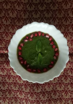 A picture of Pomegranate chutney.