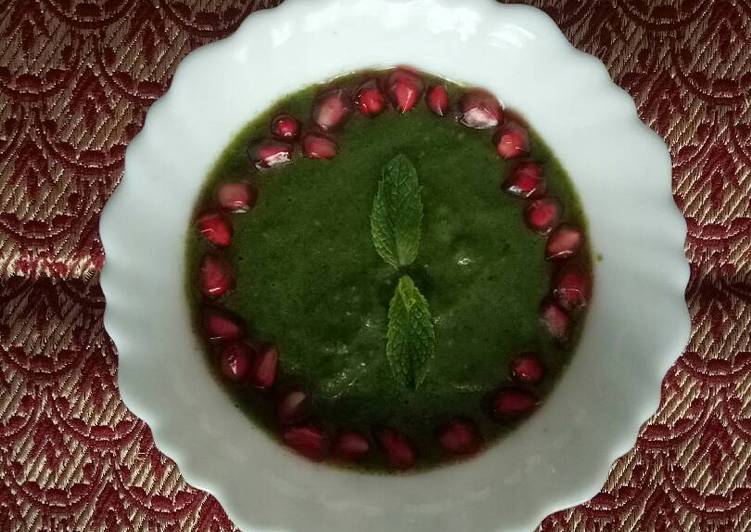 Simple Way to Make Favorite Pomegranate chutney