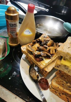 A picture of Sandwiches for busy students.