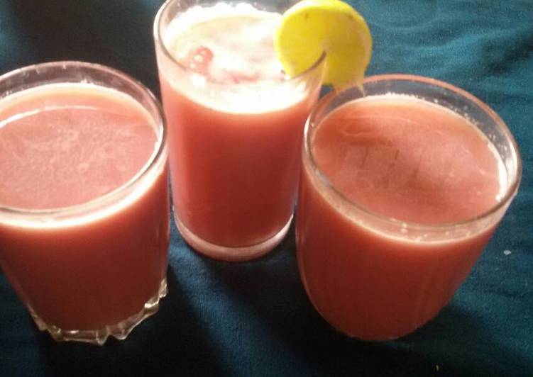 Steps to Make Ultimate Mix fruits juice