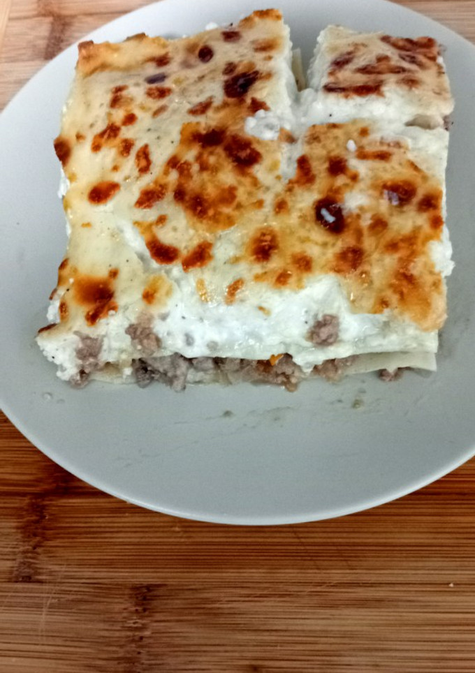 Una foto de Lasaña de carne 🐮