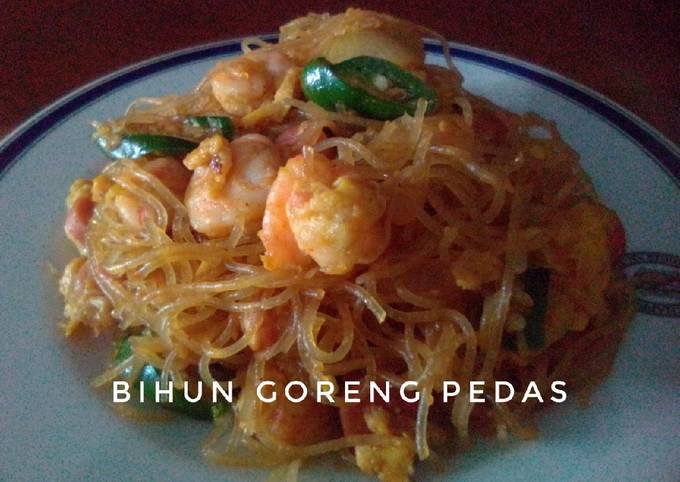 Resep: Bihun Goreng Pedas Yang Sederhana