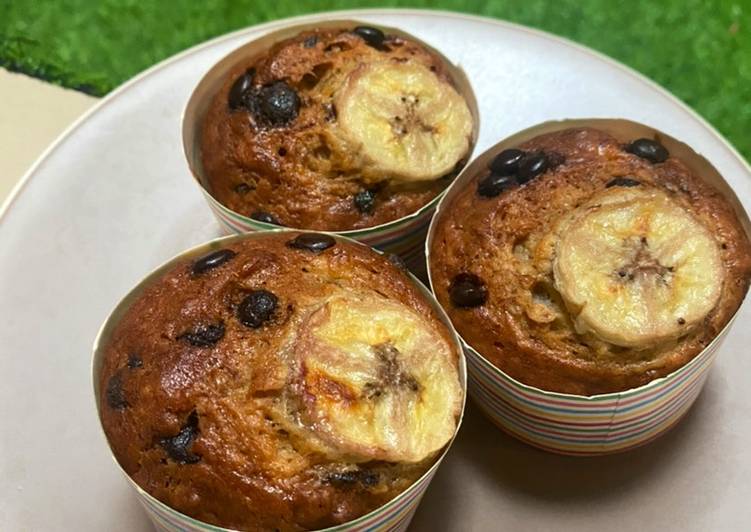 Easiest Way to Cook Tasty Banana Choco Muffin
