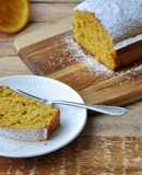 Budín de naranja en licuadora (sin harina y sin azúcar)