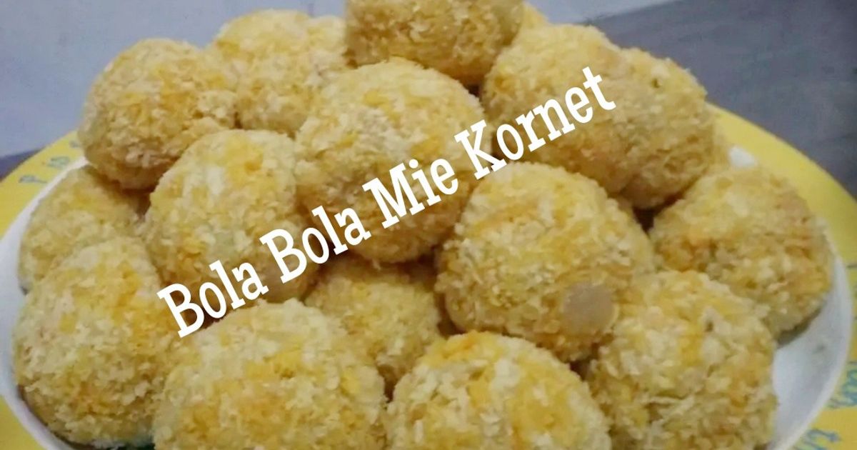 #719. Bola-bola Mie Kornet (Meal Prep Cemilan)