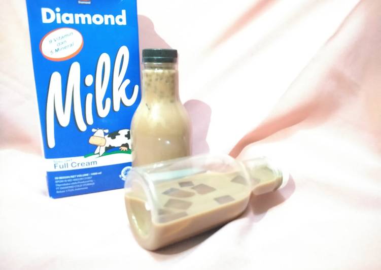 Cara Bikin Coffee jelly susu istimewa
