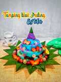 Tumpeng blue puding es teler