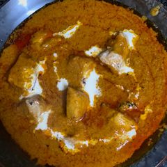 Butter chicken A picture of Butter chicken.